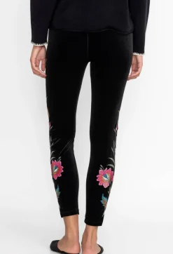 Sidonia Velvet Stretch Legging
