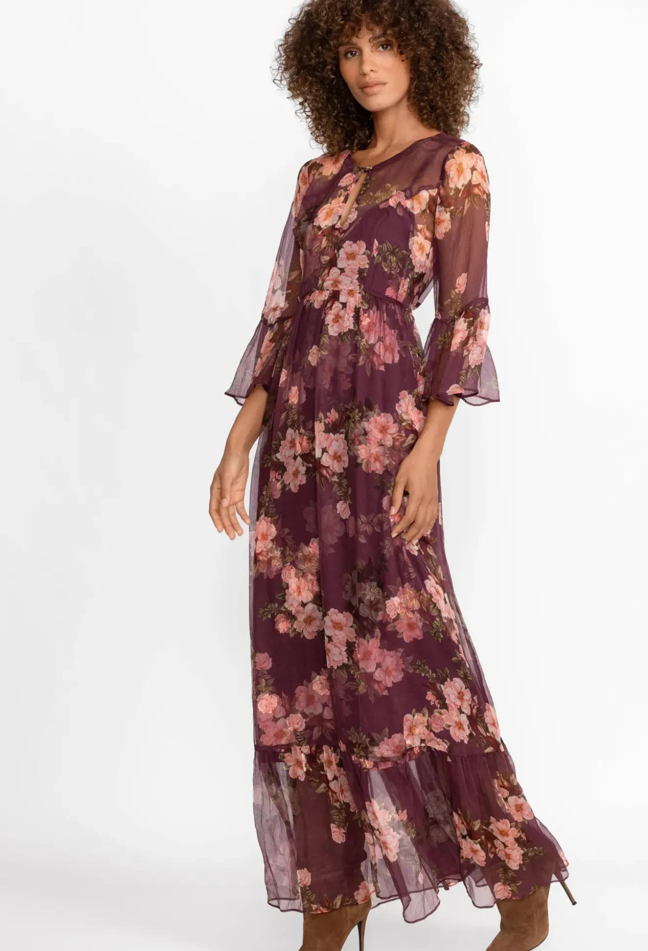 Silk Maxi Dress