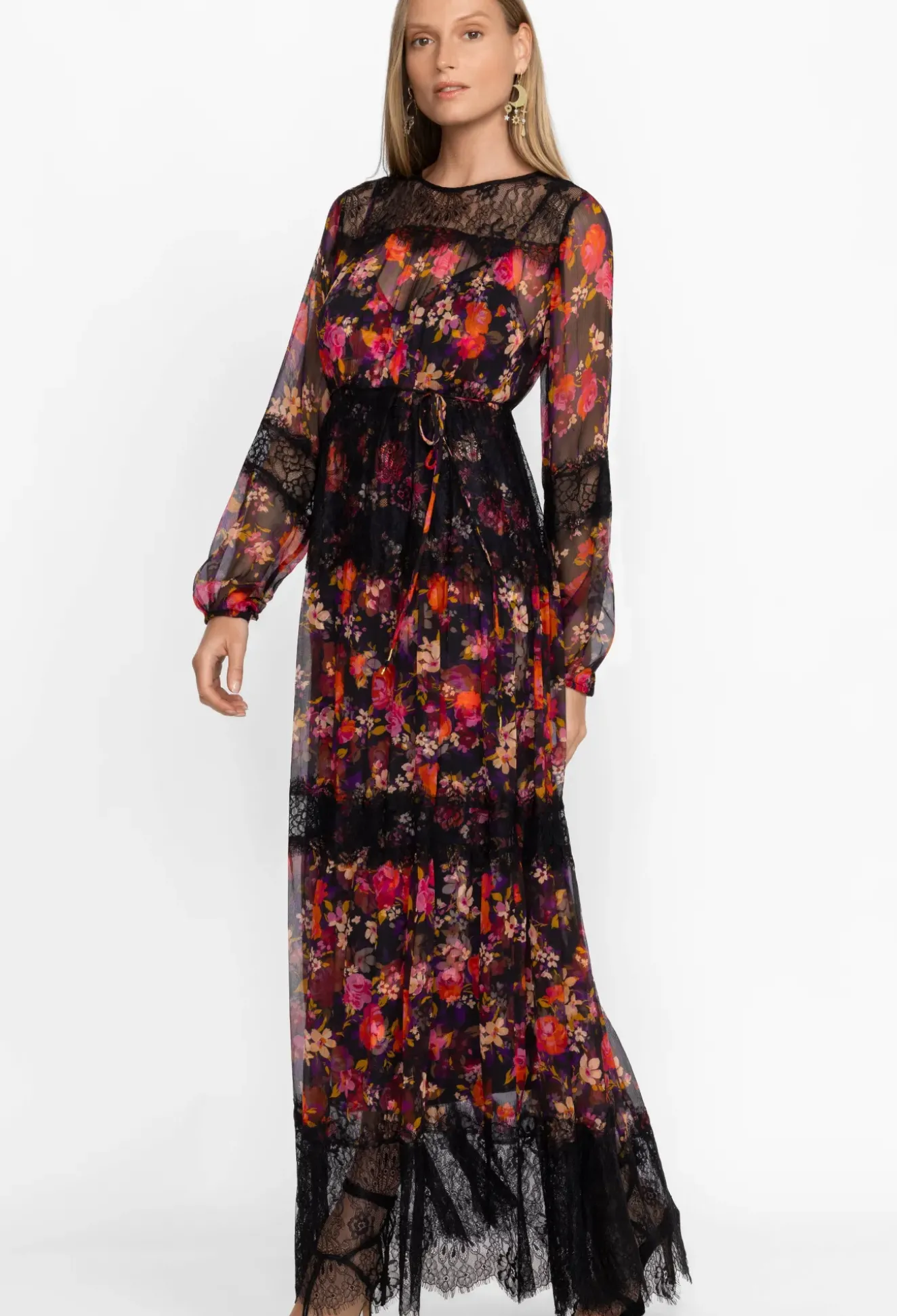 Silk Maxi Dress