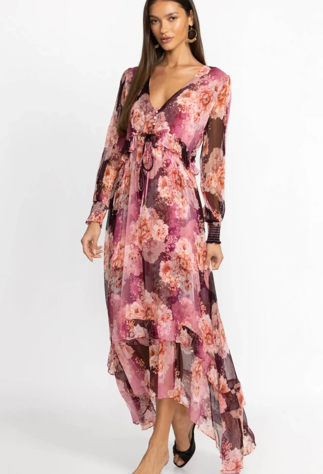 Silk Maxi Dress