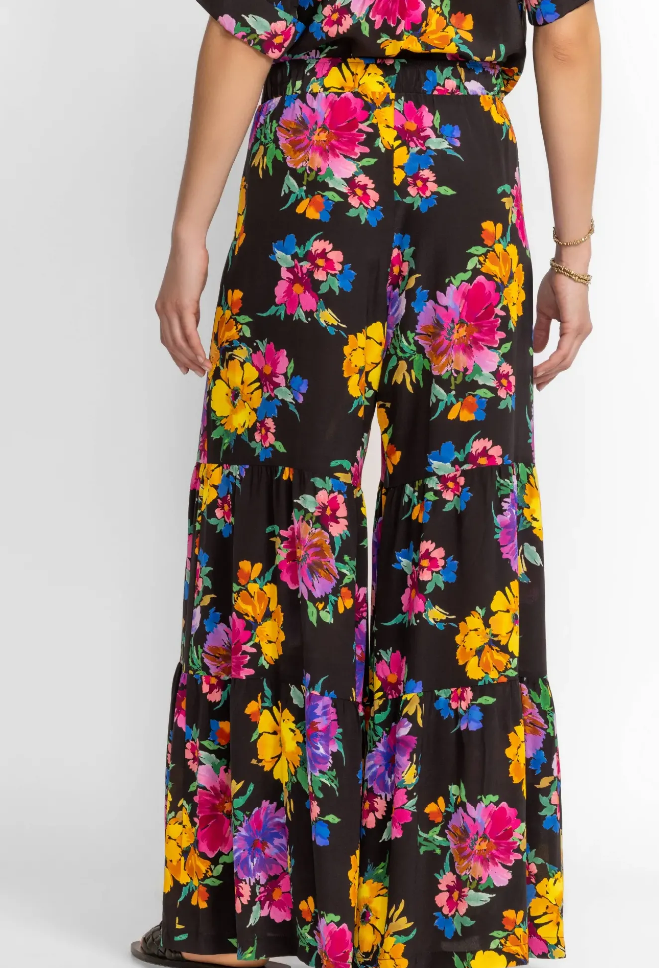Silk Tiered Pant