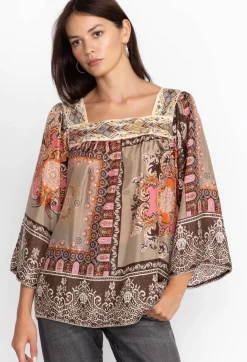 Square Neckline Blouse