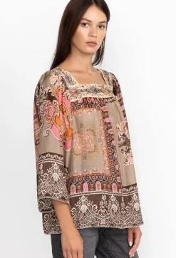 Square Neckline Blouse