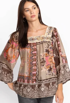 Square Neckline Blouse