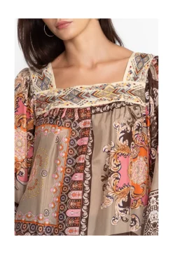 Square Neckline Blouse