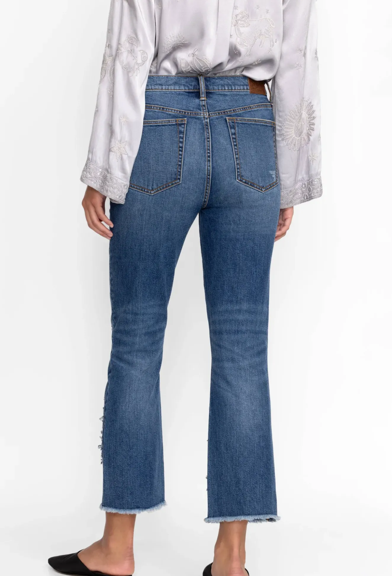 Stars Dance Cropped Baby Boot Jean