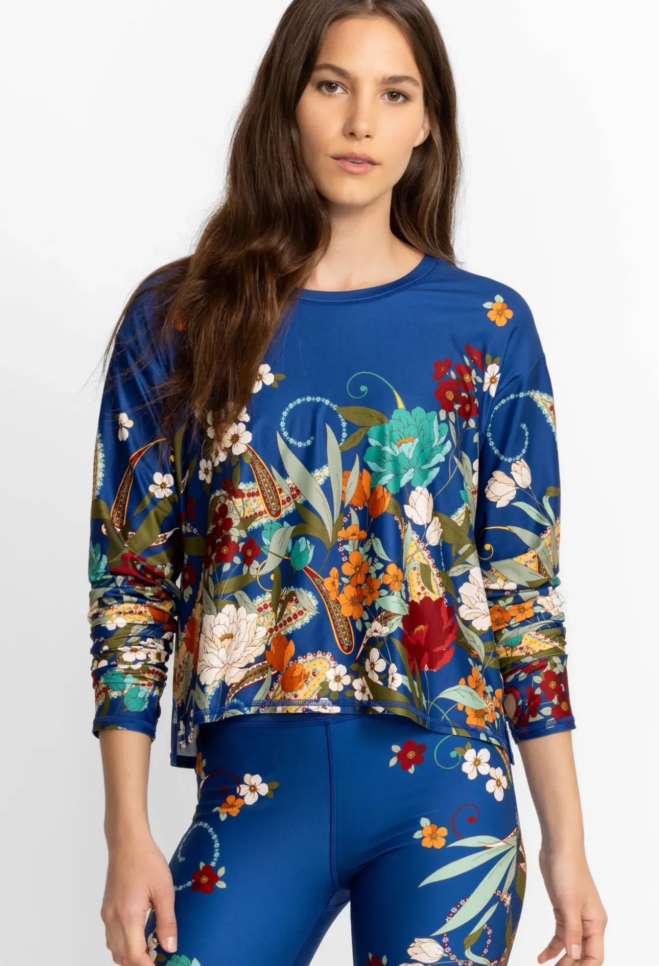 Step Hem Tee W/ Flyaway Back