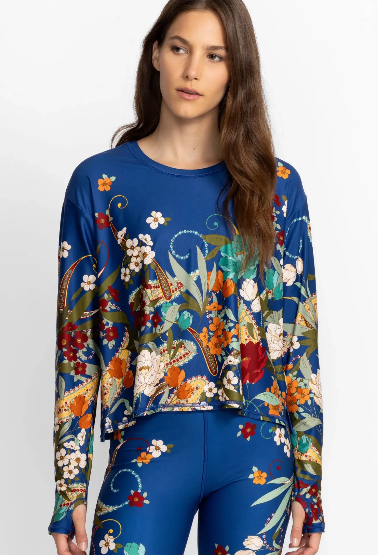 Step Hem Tee W/ Flyaway Back