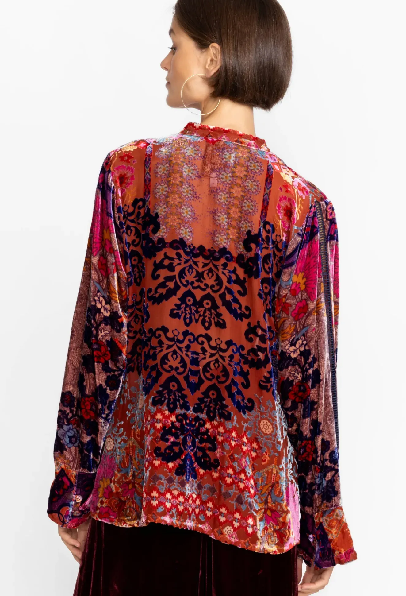 Syriah Burnout Enta Blouse