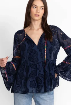 Tamera Eyelet Blouse