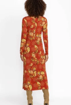 The Janie Favorite Long Sleeve Tie Front Knit Dress