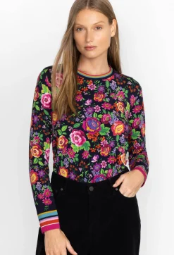 The Janie Favorite Long Sleeve Crew Neck Swing Tee