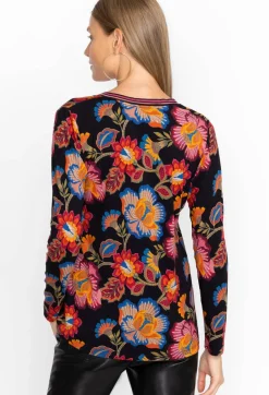 The Janie Favorite Long Sleeve V-Neck Tee