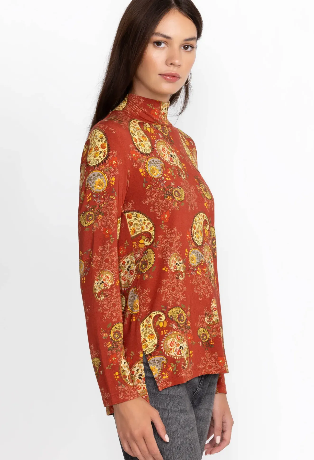 The Janie Favorite Mock Neck