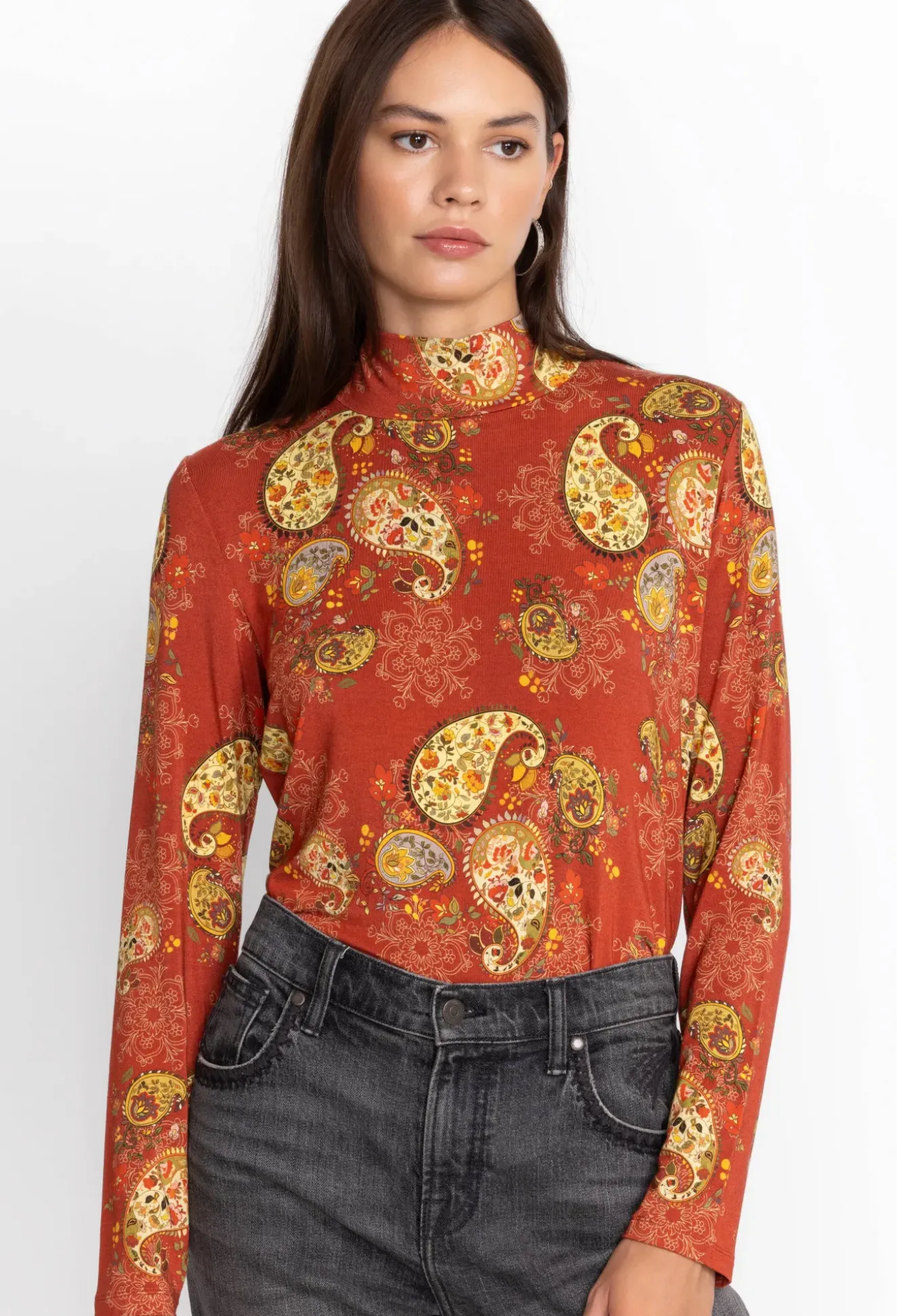 The Janie Favorite Mock Neck