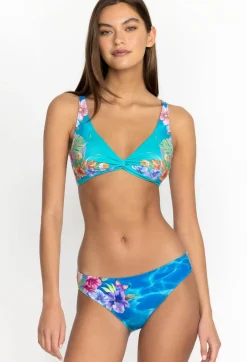 Tie Dye Twist Bikini Top