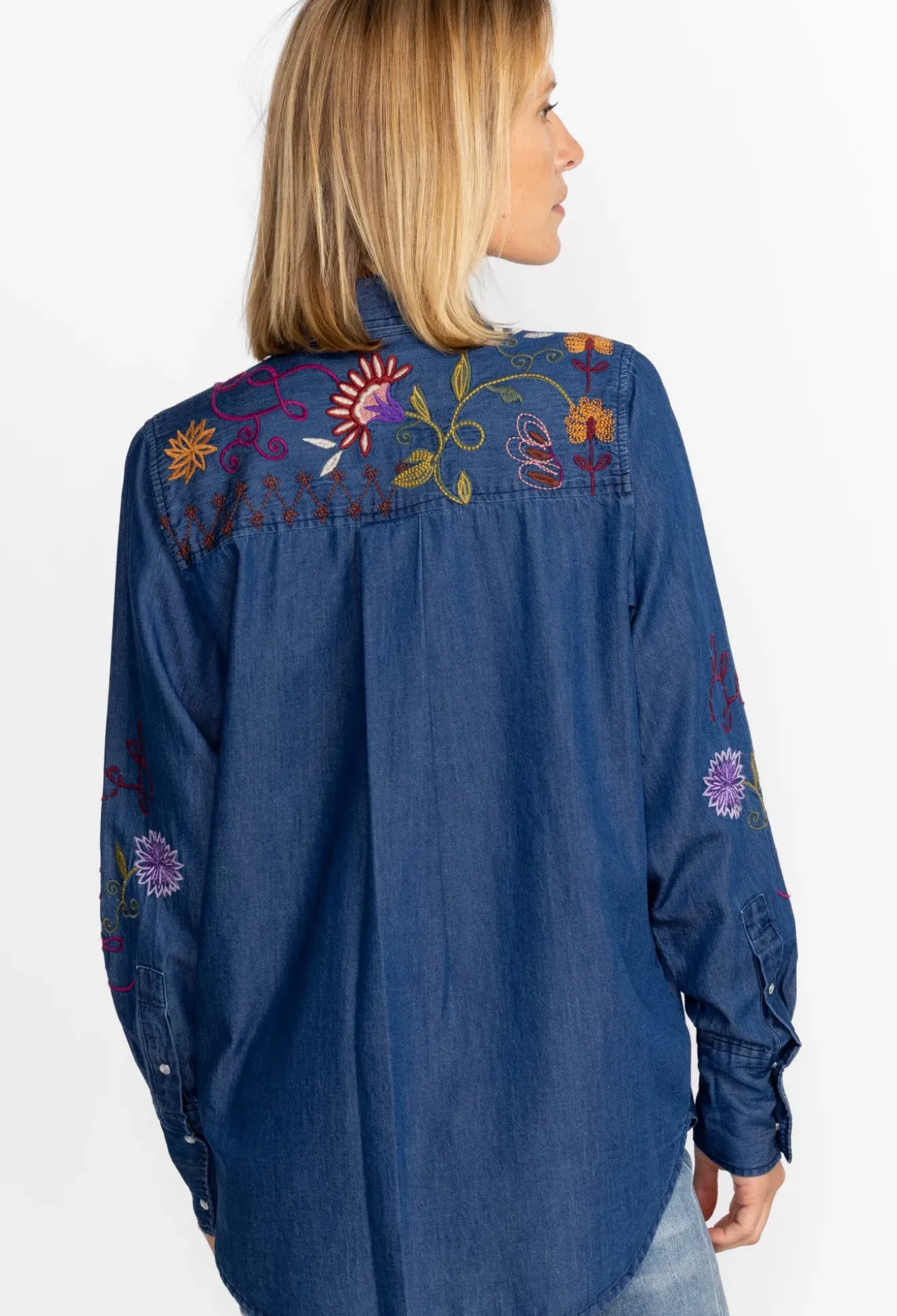 Toni Relaxed Denim Pocket Shirt