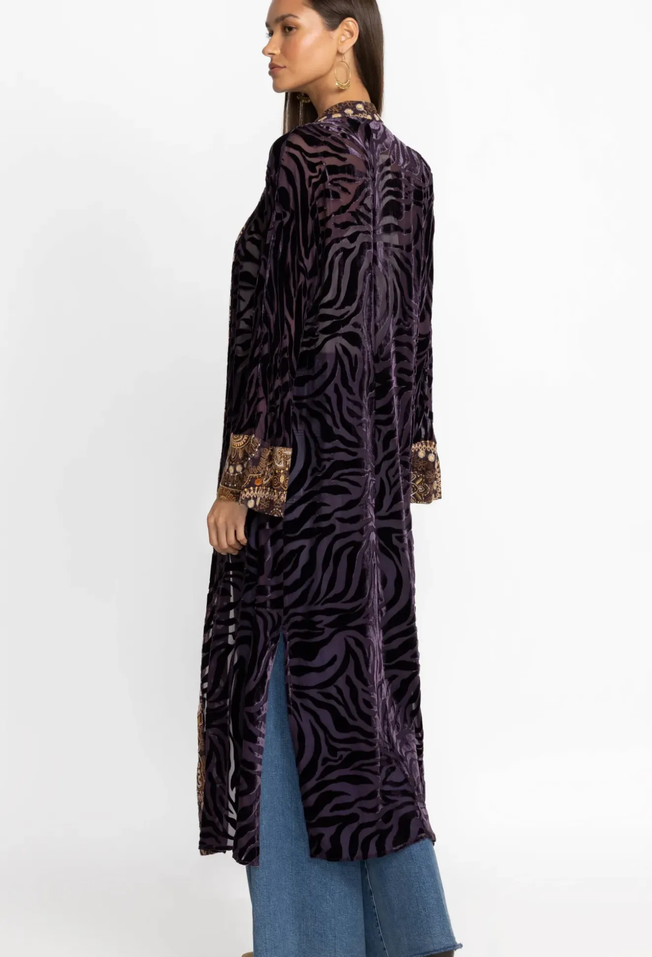 Twilight Silk Kimono