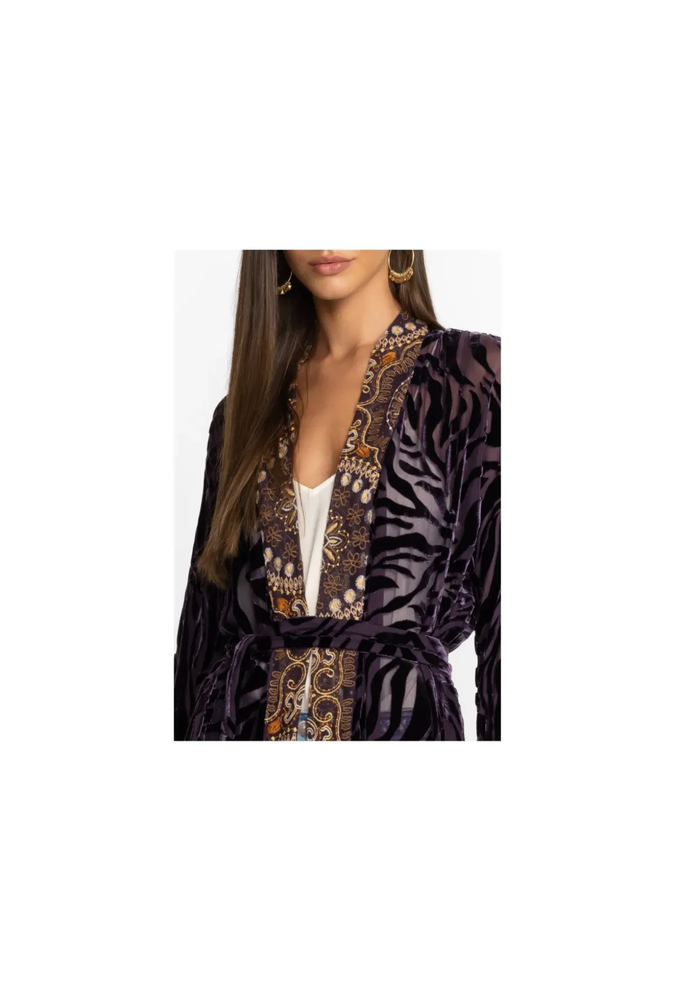 Twilight Silk Kimono