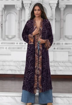 Twilight Silk Kimono