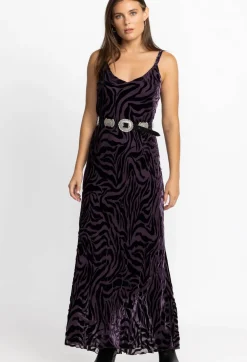 Twilight Silk Maxi Dress