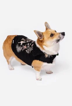 Valentina Embroidered Denim Pet Jacket