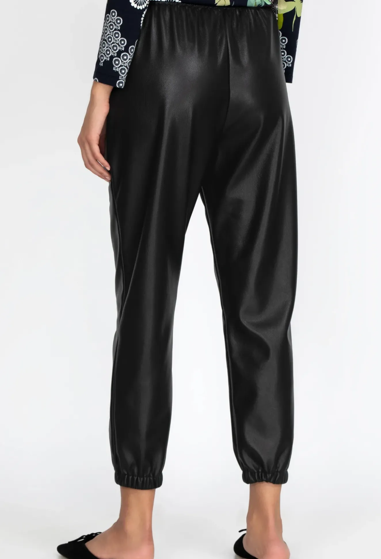 Vegan Leather Jogger