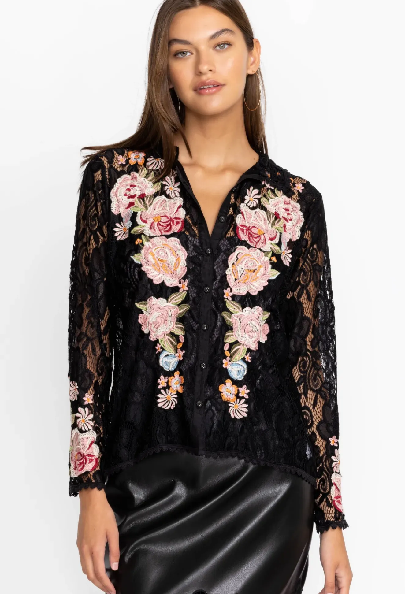 Veronne Lace Blouse (Slip)