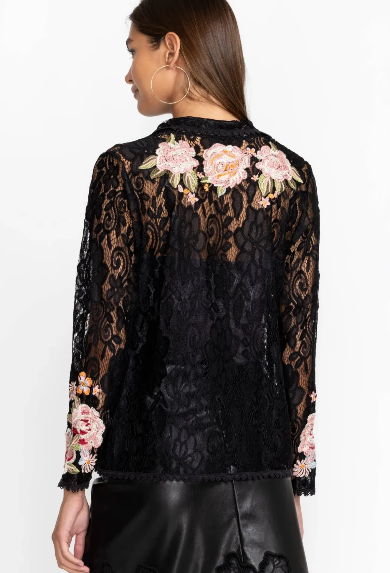 Veronne Lace Blouse (Slip)
