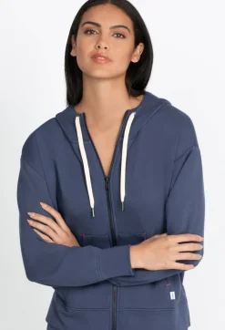 Zip Hoodie Side Slits