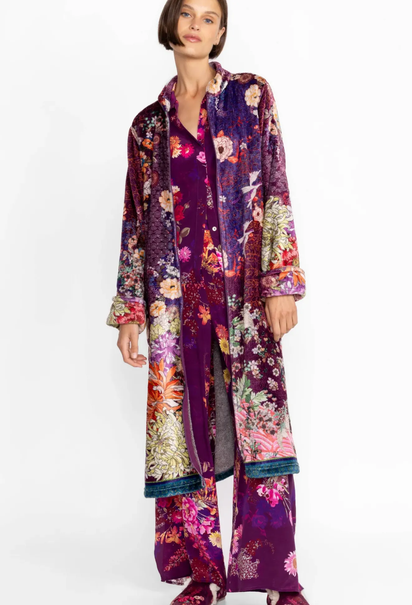 Zip Up Robe